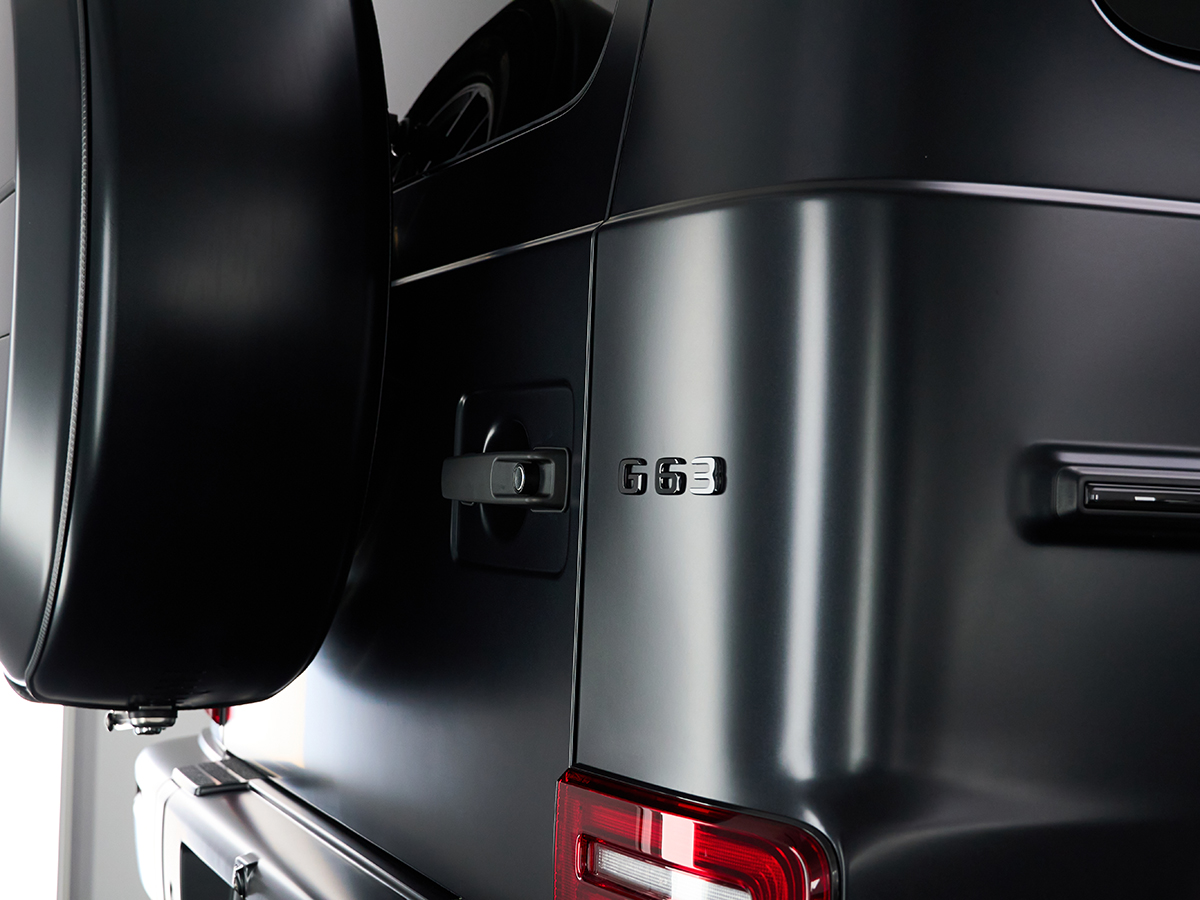 Mercedes G63 AMG PPF installation